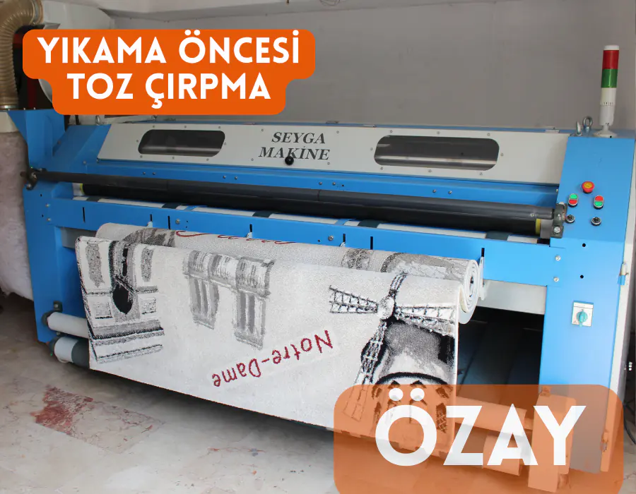 yıkama öncesi toz çırpma